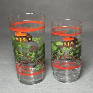 Vntg Budweiser Chameleon Beer Glass 1998-Frank The Lizard-We Could’ve Been Huge